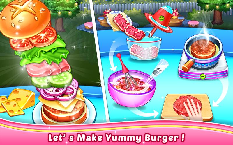 Street Food - Cooking Game Captura de tela 1