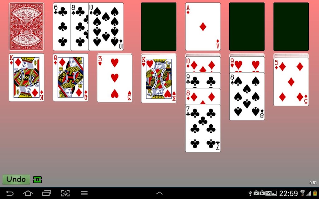 Klondike Solitaire Cards ဖန်သားပြင်ဓာတ်ပုံ 0