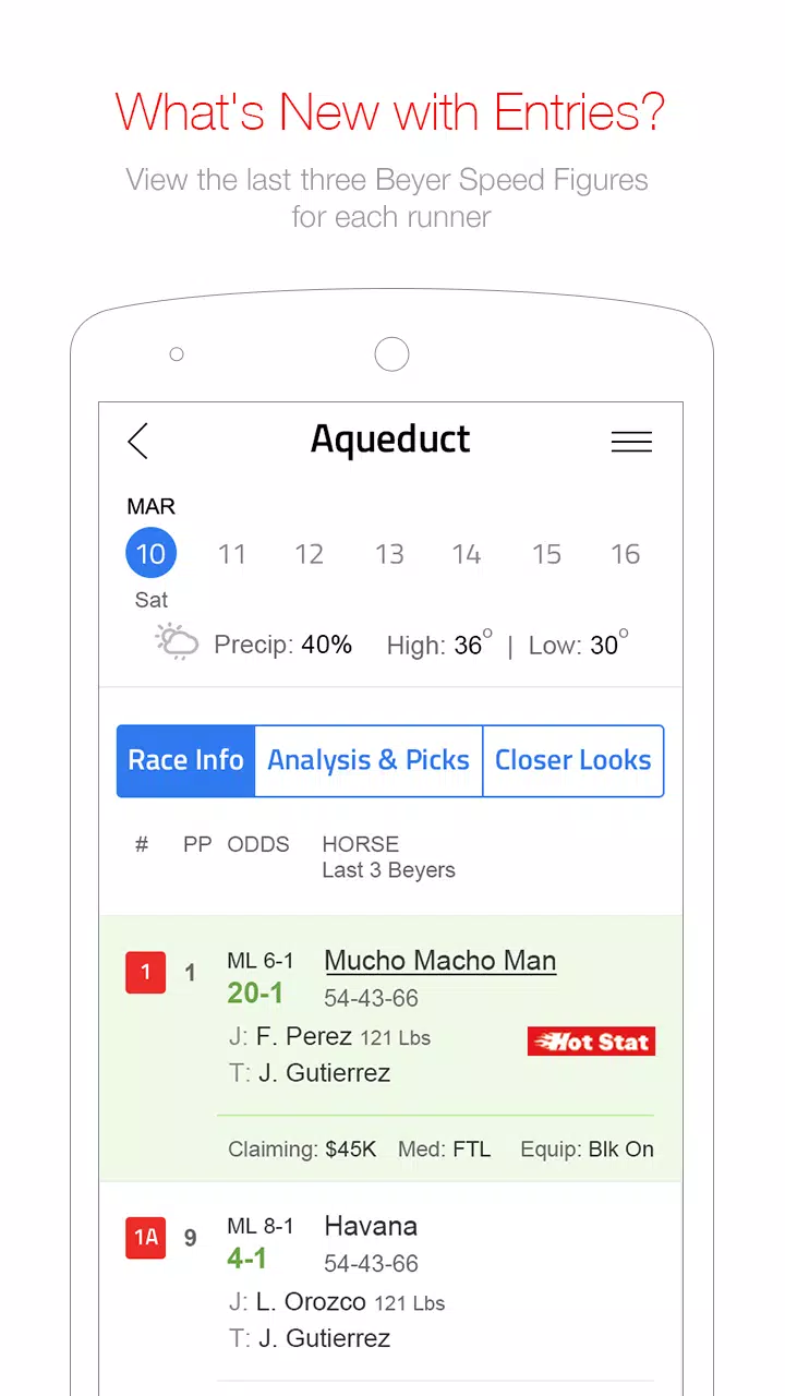 Daily Racing Form Screenshot 2