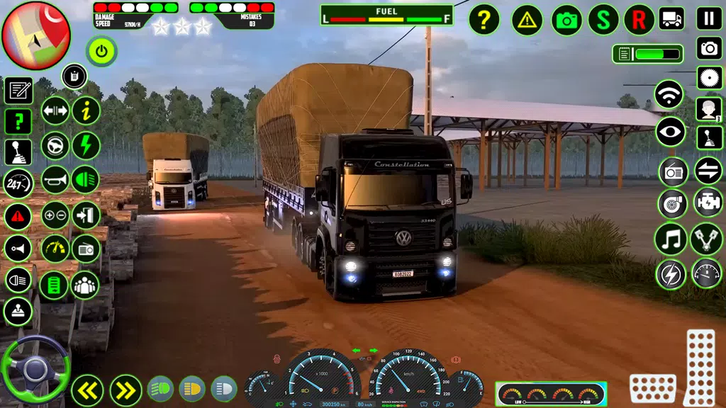 Euro Truck Driving- Truck Game Скриншот 1