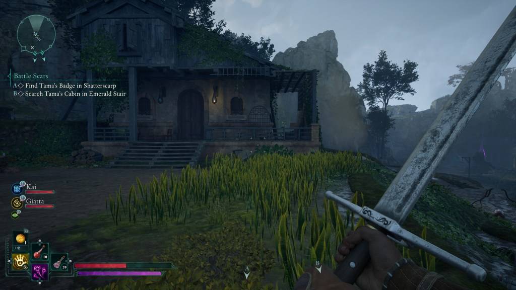 Image of the treasure location