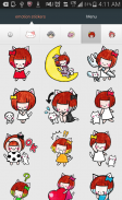 Emoji Stickers for chat Apps Captura de tela 1