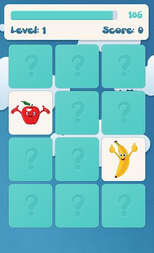 Fruits Memory Game for kids ภาพหน้าจอ 2