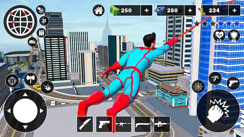 Spider Hero - Fighting Games 스크린샷 2