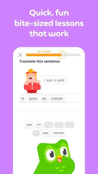 Duolingo: Language Lessons Mod Schermafbeelding 2