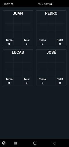 Schermata Tablero de Cacho 0