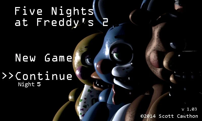 FNAF 2 : (Five Nights at Freddy) ภาพหน้าจอ 2