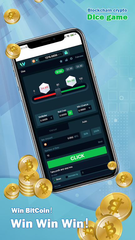 Crypto Dice ภาพหน้าจอ 0
