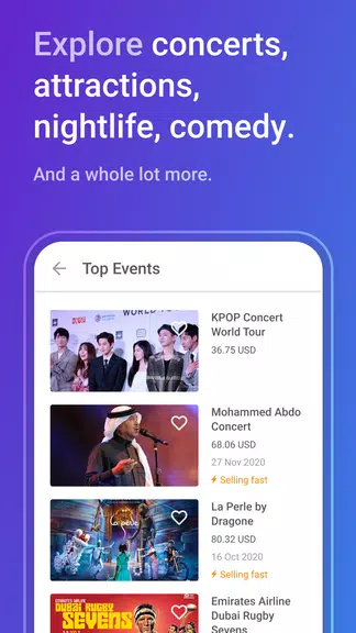 Platinumlist: Events & Tickets স্ক্রিনশট 2
