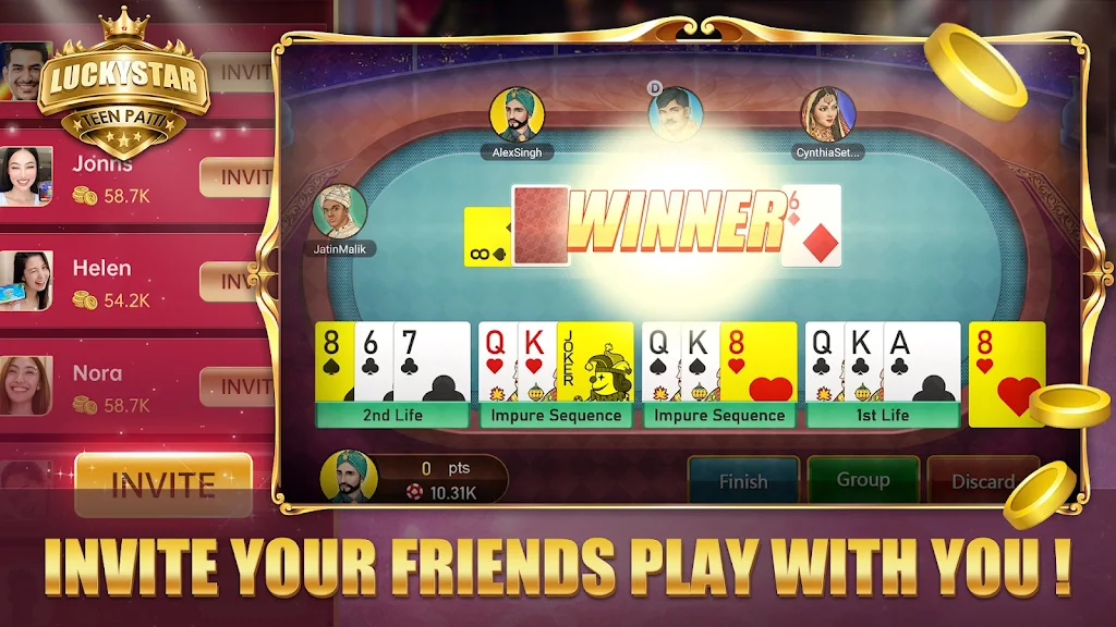 TeenPatti LuckyStar Zrzut ekranu 1