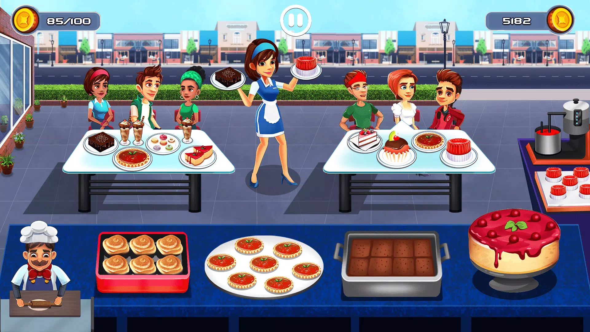 Cooking Cafe Zrzut ekranu 1