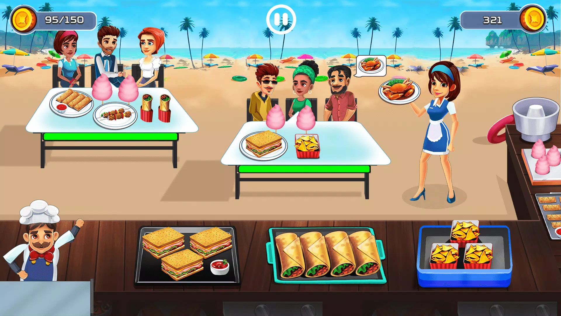 Cooking Cafe Zrzut ekranu 3