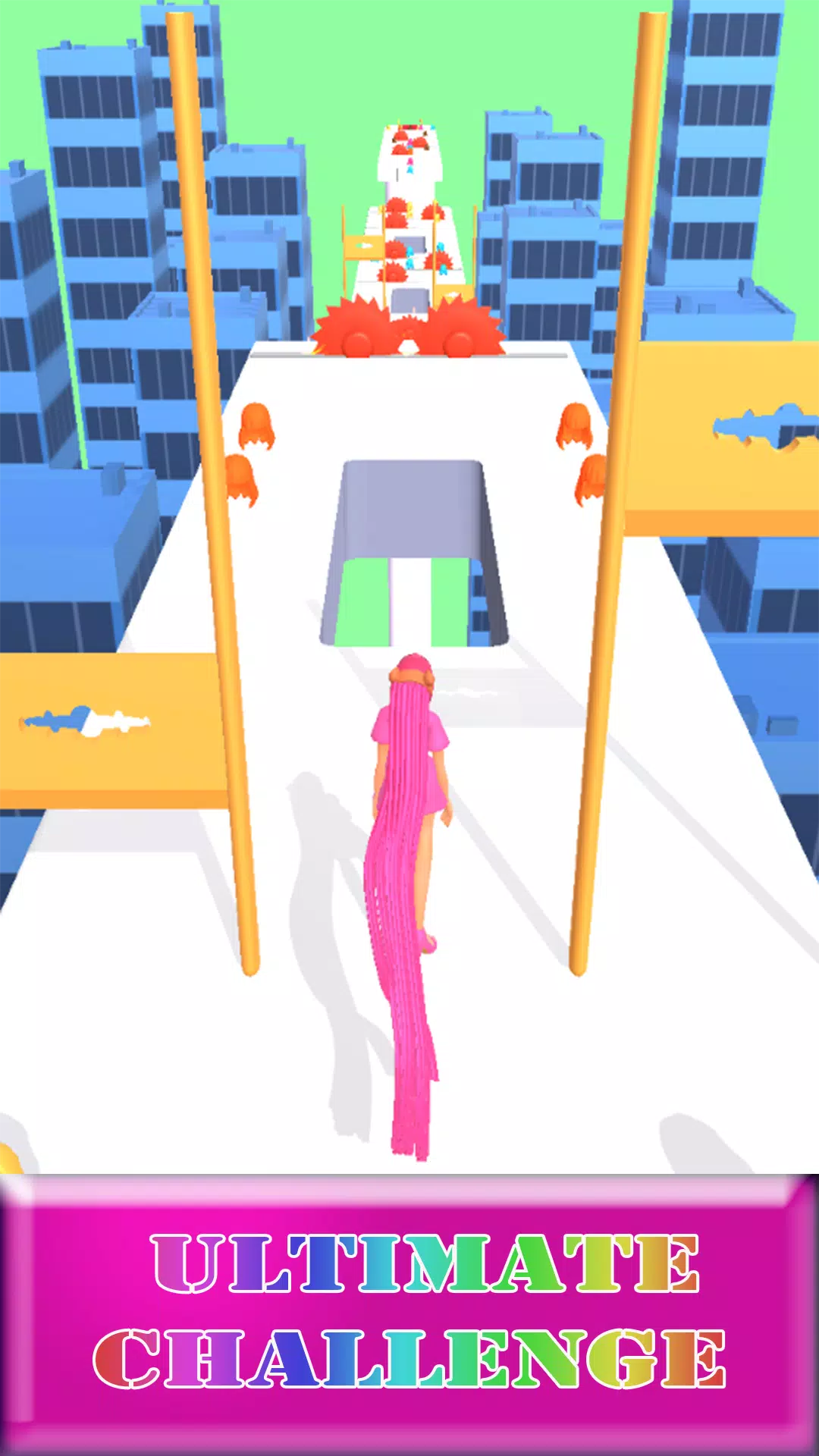 Hair Run 3D Ảnh chụp màn hình 3