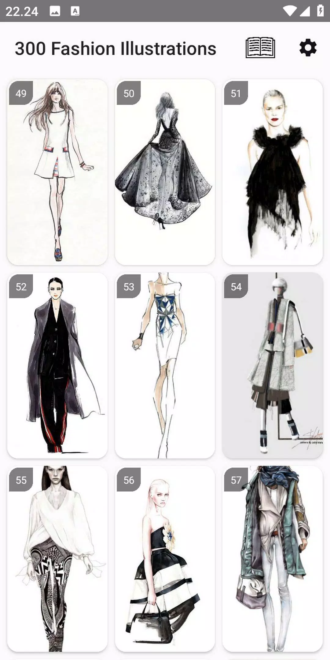 300 Fashion Illustrations ภาพหน้าจอ 2