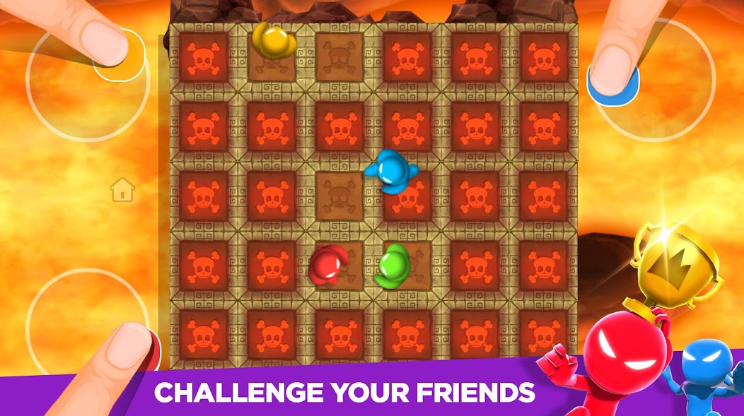 Schermata Stickman Party 2 3 4 MiniGames Mod 3