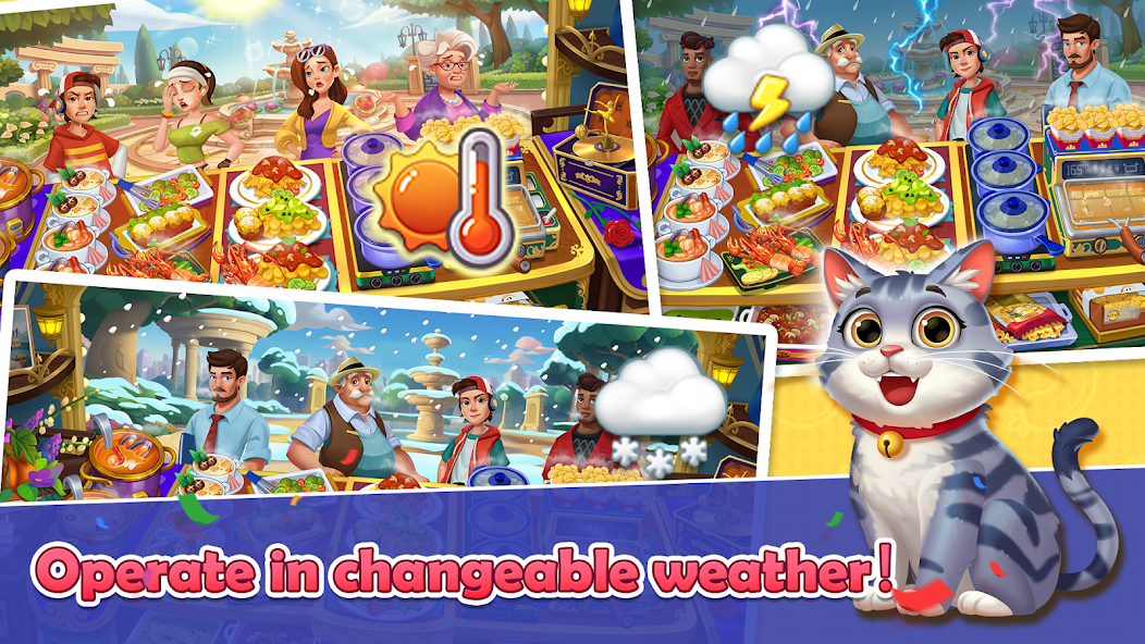Rita's Food Truck:Cooking Game Mod ภาพหน้าจอ 3