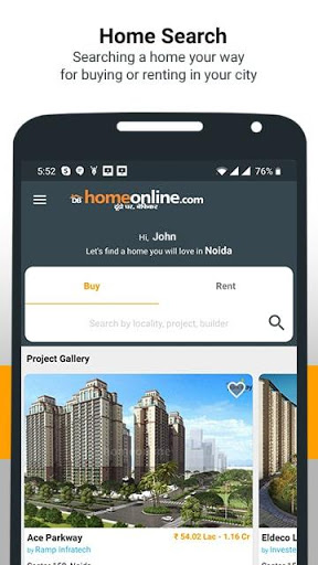 Homeonline - Property Search & Real Estate App ဖန်သားပြင်ဓာတ်ပုံ 1