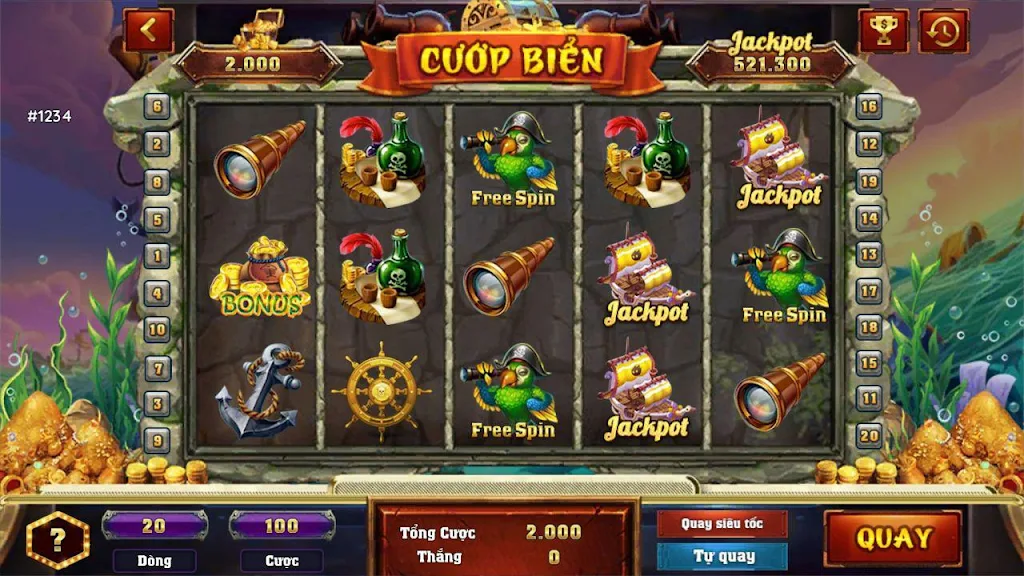 Bắn Cá Rồng - Bắn Cá Slot 스크린샷 1