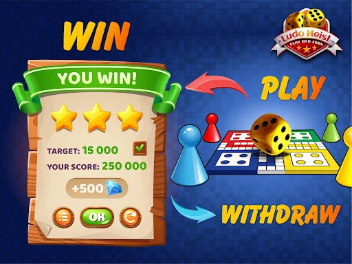 Ludo Heist - Lodo Dice Games Zrzut ekranu 0
