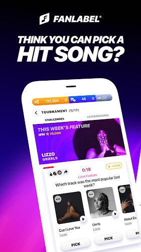 FanLabel: Daily Music Contests স্ক্রিনশট 2
