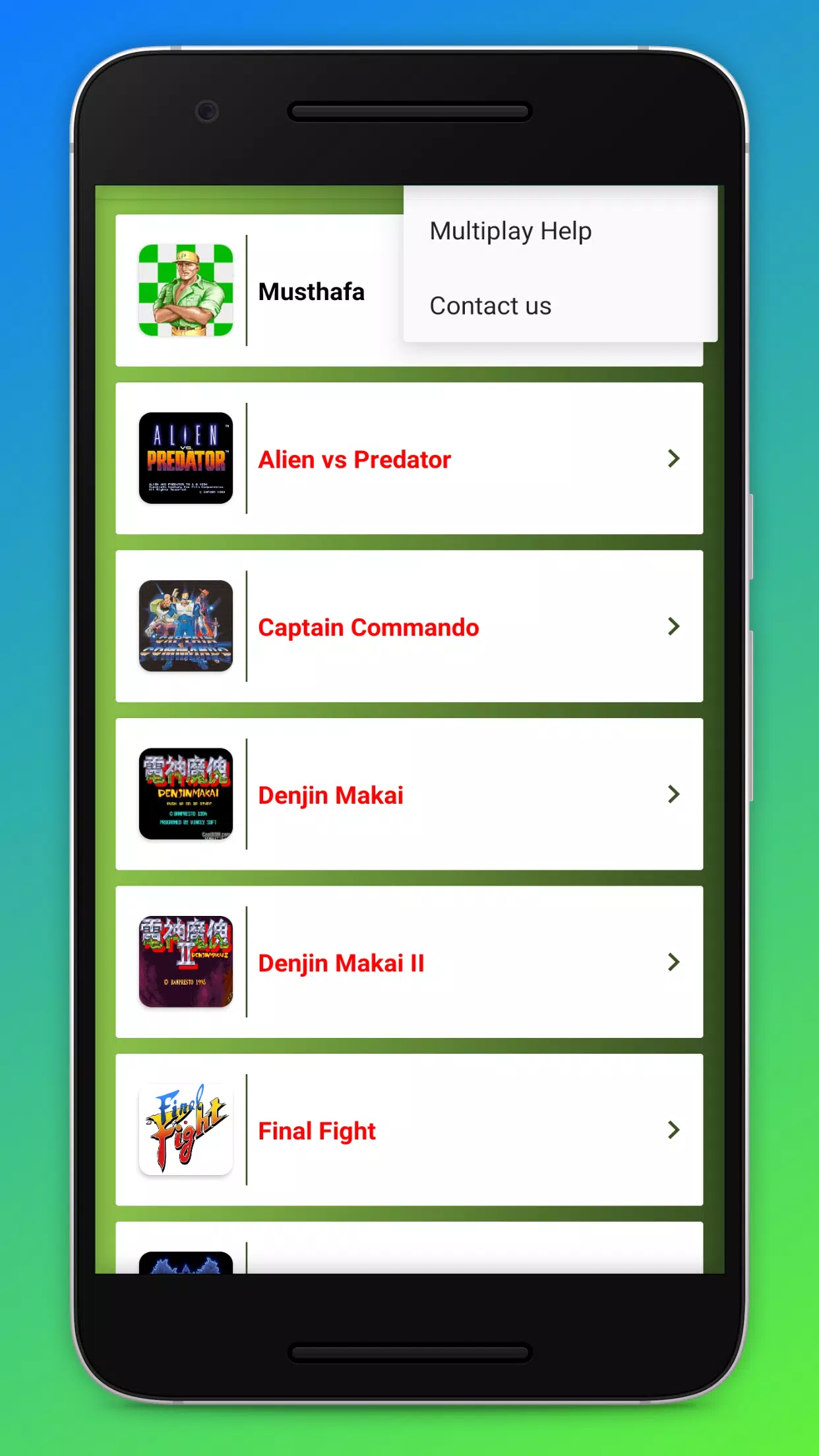 Classic Games - Arcade Emulato ဖန်သားပြင်ဓာတ်ပုံ 3