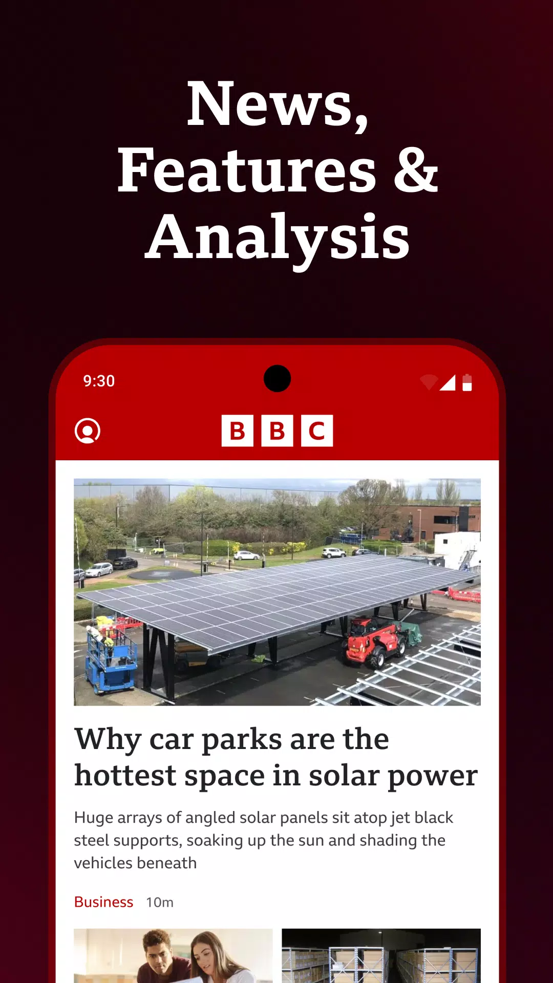 Schermata BBC News 0