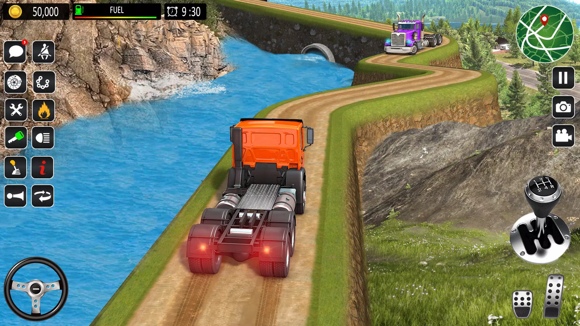 Mountain Truck Driving Games應用截圖第3張