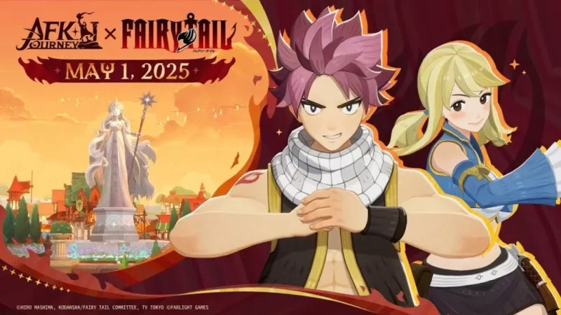 "AFK Journey Teams Up with Fairy Tail for May Launch"