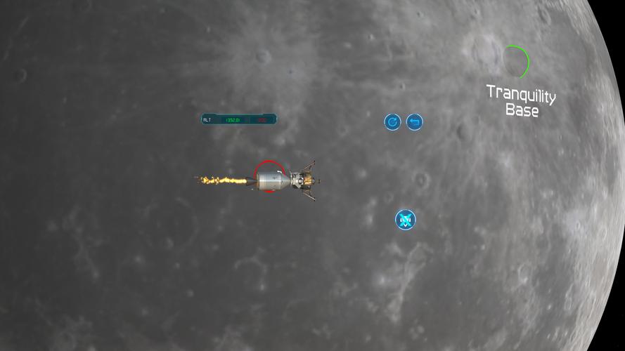 Apollo: Moon Landing Simulator Capture d'écran 1