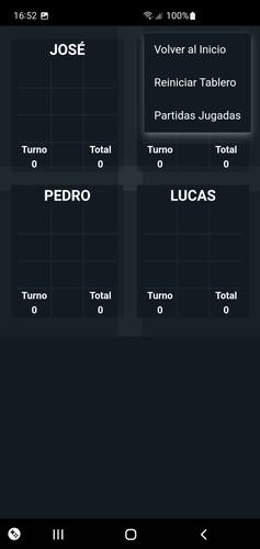 Schermata Tablero de Cacho 2