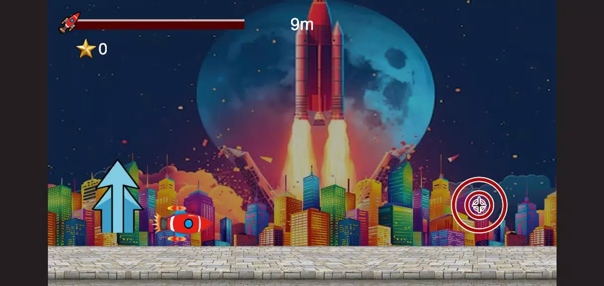 Endless Rocket War Captura de pantalla 1