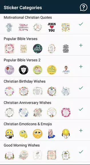 Christian Stickers 스크린샷 0