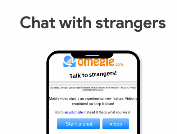 Random Chat (Omegle) ဖန်သားပြင်ဓာတ်ပုံ 0