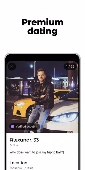 Denim - premium dating app Tangkapan skrin 3
