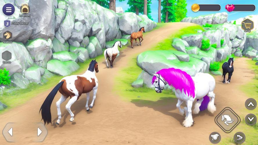My Fantasy Horse Care Academy Tangkapan skrin 3