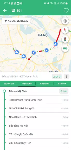 BusMap Hà Nội ภาพหน้าจอ 2