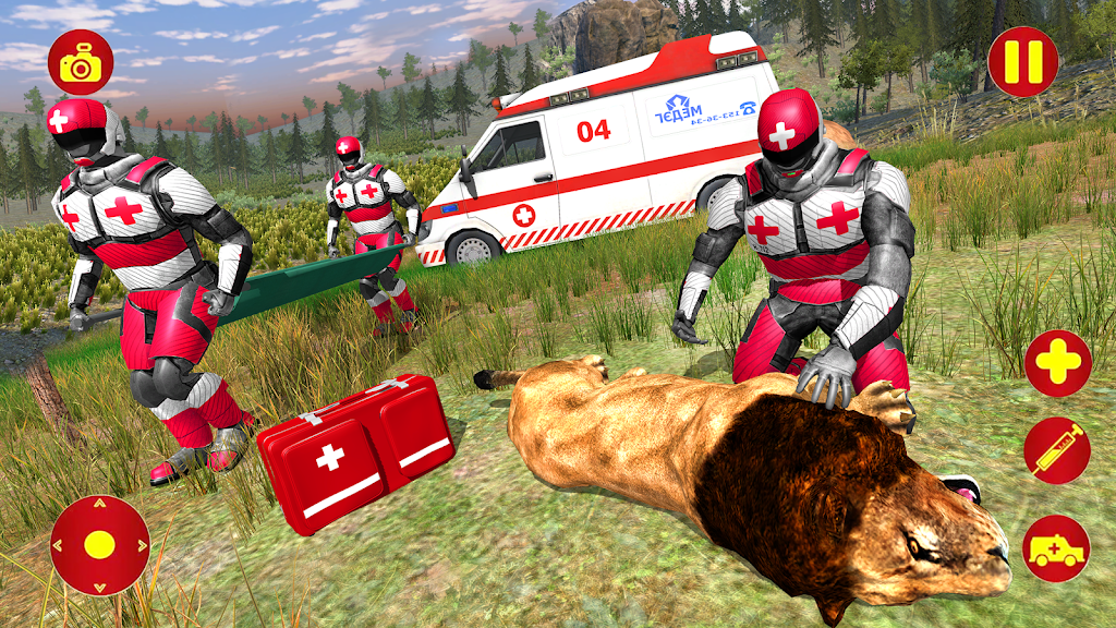 Doctor Robot Animals Rescue Schermafbeelding 0