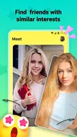 Meyoo - stranger video chat Schermafbeelding 1