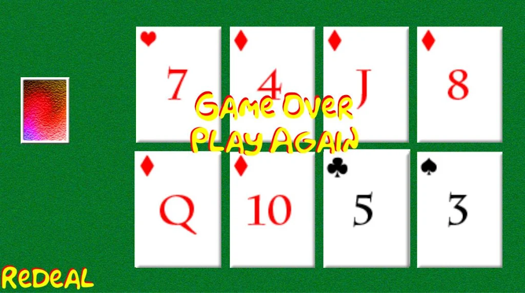 Schermata Frustration Solitaire 1