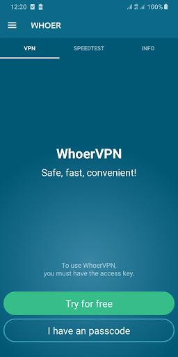 Whoer VPN - unlimited & free,應用截圖第0張