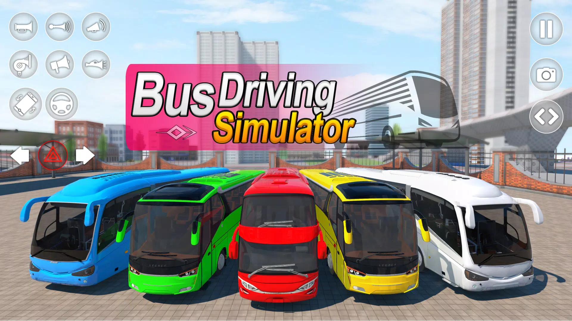 Bus Driving Games 3d Simulator স্ক্রিনশট 3