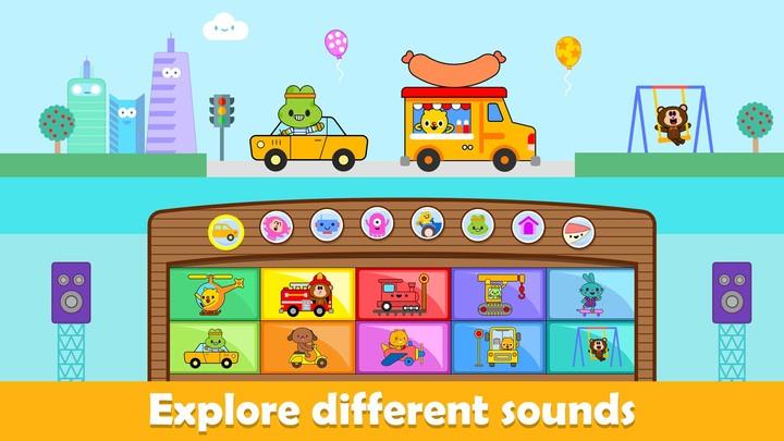 Baby Piano Kids Music Games Tangkapan skrin 1