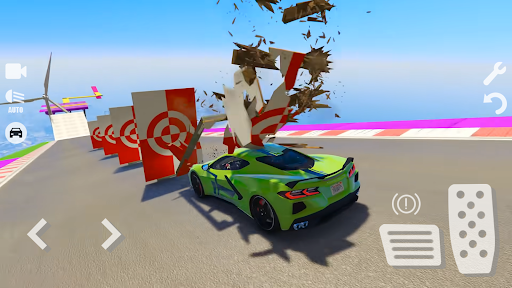 Spider Superhero Car Stunts: Car Driving Simulator Schermafbeelding 1