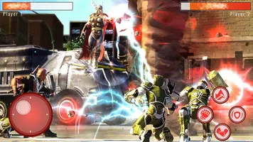 Superheroes Street Fighting Game: Infinity Karate Zrzut ekranu 0