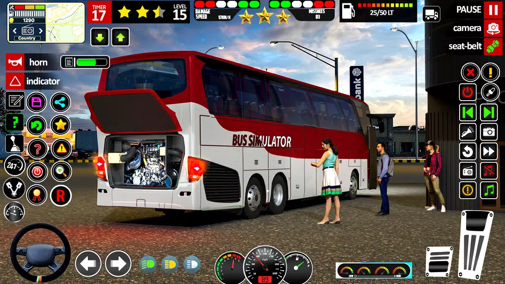 Bus Simulator Travel Bus Games स्क्रीनशॉट 0