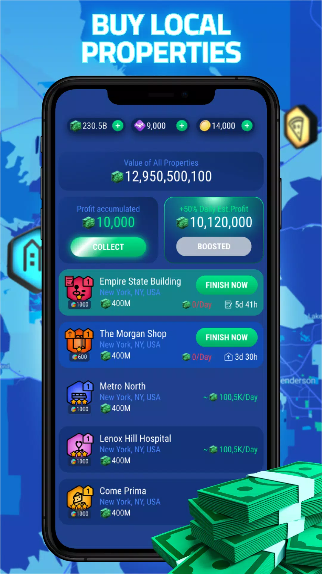 Landlord Go - Real Estate Game Tangkapan skrin 3