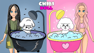 Chibi Dolls LOL: Dress up Game應用截圖第1張