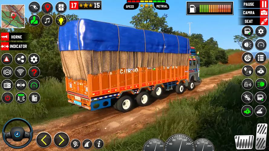 Indian Truck 3d Simulator 2024 Tangkapan skrin 3