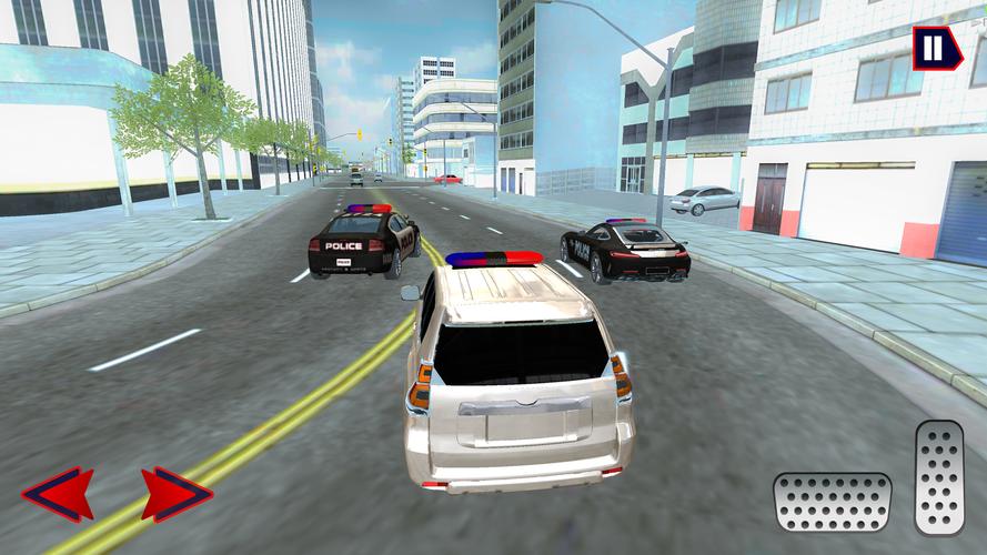 US Police Prado: City Car Zrzut ekranu 2