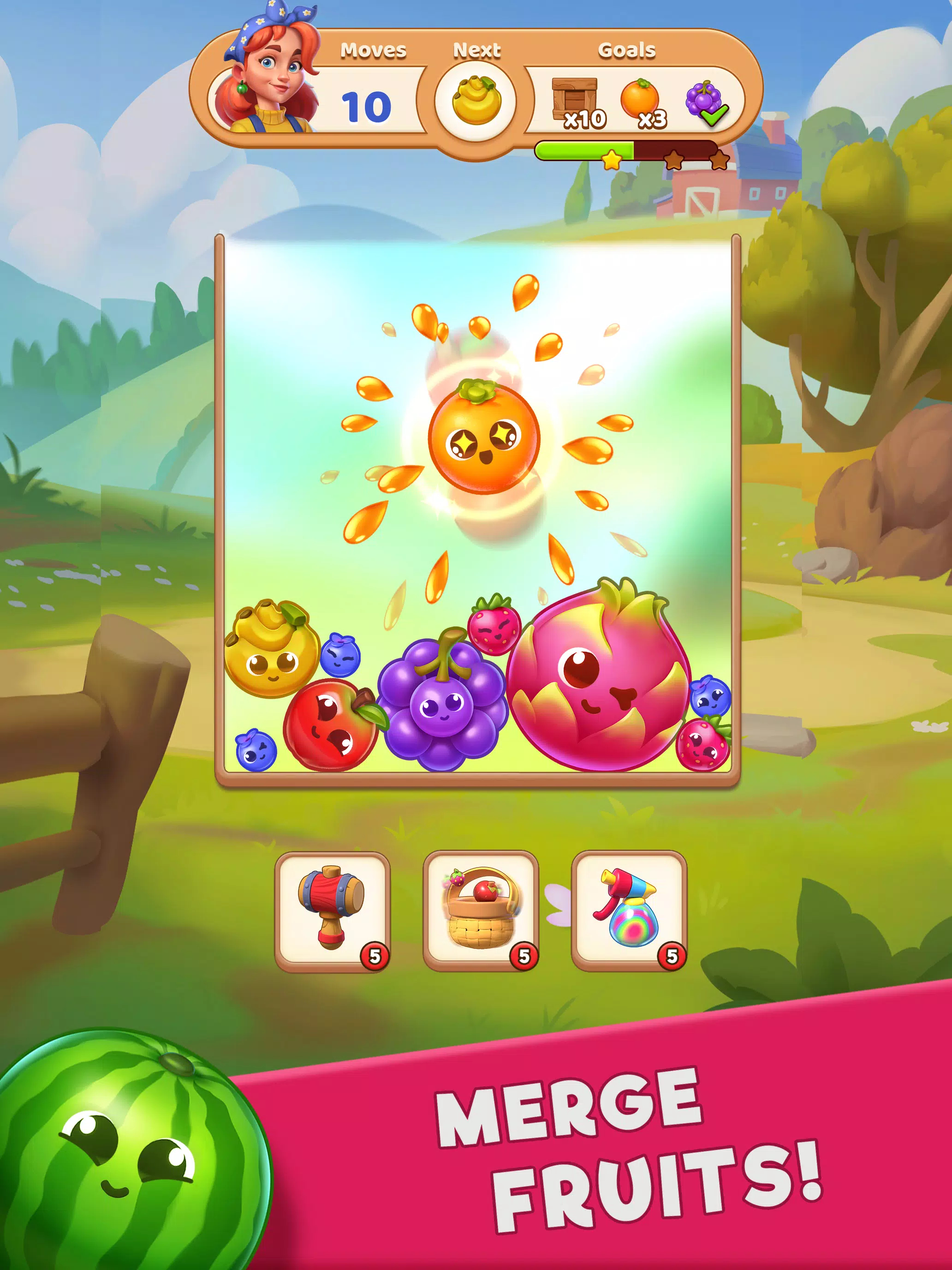 FruitFall! ဖန်သားပြင်ဓာတ်ပုံ 3